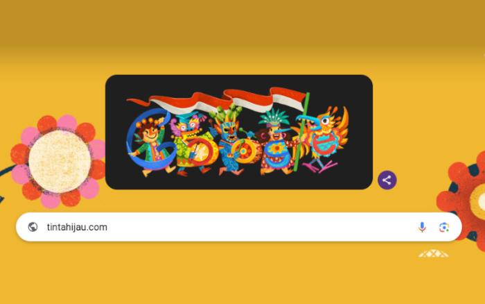 Tampil dengan Karnaval Budaya Nusantara, Google Doodle Ikut Rayakan HUT ke-79 RI, Begini Penampakannya